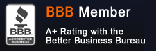 Better Business Bureau rating for California Gutterworks